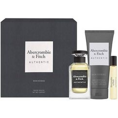 Abercrombie & Fitch Authentic For Men Eau De Toilette 100ml + 15ml + Hair & Body Wash 200ml