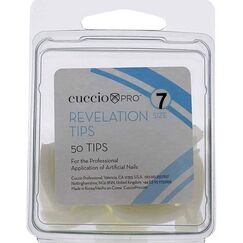 Cuccio Pro Revelation Tips 7 For Women Acrylic Nails 50pcs