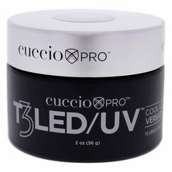 Cuccio Pro T3 Cool Cure Versatility Self Leveling White For Women Nail Gel 2oz