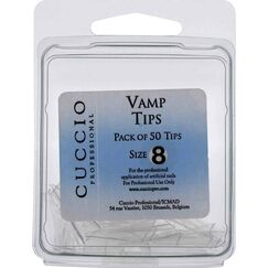 Cuccio Pro Vamp Tips 8 For Women Acrylic Nails 50pcs