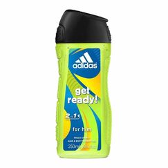 Adidas Get Ready Fresh Energy For Men Body & Hair Shower Gel 250ml