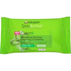 Garnier Normal Skin Refreshing Removers Cleansing Towelettes 1 X 25 Sheet