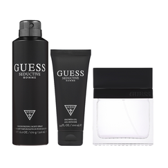 Guess Seductive Homme Eau de Toilette 100ml + Shower Gel 100ml + Body Spray 226ml + Pouch