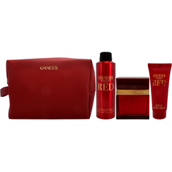 Guess Seductive Homme Red Eau de Toilette 100ml + Body Spray 226ml + Shower Gel 100ml + Pouch