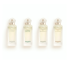 Hermes Jardin Eau de Toilette (Un J Sur La Lagune + Un J A Cythere + Le Jardin de Monsieur Li + Un J Sur Le Nil) Discovery 4 X 7.5ml