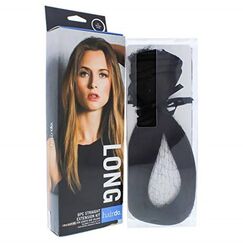 Hairdo Long R4 Midnight Brown Straight Extension Kit 8Pcs