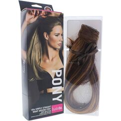 Hairdo Pony Simply Straight R28S Glazed Fire Wrap Around Pony 18in