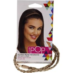 Hairdo Pop Double Braid Golden Wheat Headband 1Pc