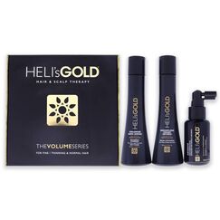Heli's Gold For Women Valumize Shampoo 100ml + Weightless Conditioner 100ml + Antidote Sclap & Revitalizer 50ml