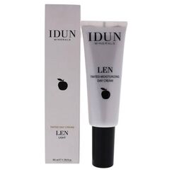 Idun Minerals Len Tinted # 406 Deep For Women Day Cream 1.76oz