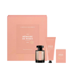 L'Artisan Parfumeur Memoire De Roses Eau De Toilette 50ml + Soap 25Gm + Hand Cream 65ml