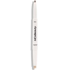 Mcobeauty Duo Brow Crayon + Highlighter Blonde Light-Medium For Women Eyebrow Pencil 0.025oz