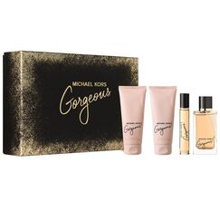 Michael Kors Gorgeous! For Women Eau de Parfum 100ml + 5ml + Body Lotion 100ml  + Shower Gel 100ml