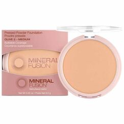 Mineral Fusion Light To Full Coverage Pressed Powder Olive 2 For Women Foundation 9g