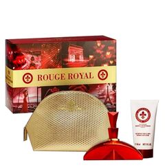 Marina De Bourbon Rouge Royal For Women Eau de Parfum 100ml + Body Lotion 150ml + Pouch