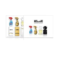 Moschino Mini (Fresh Eau De Toilette + Fresh Gold Eau de Parfum + Toy 2 Eau de Parfum + Toy Boy Eau de Parfum)  4 X 5ml
