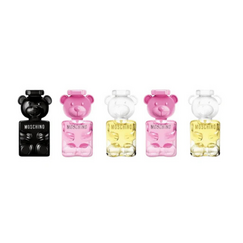 Moschino (Toy 2 Edp + Toy 2 Edp + Toy Boy Edp + Bubble Gum Edt + Bubble Gum Edt) 5 X 5ml