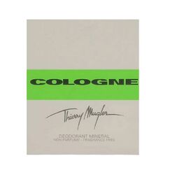 Mugler Cologne Fragrance Free Mineral Deodorant Spray 100g