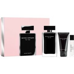 Narciso Rodriguez For Her For Women Eau De Toilette 100ml + Eau De Toilette 10ml Spray + Body Lotion 50ml