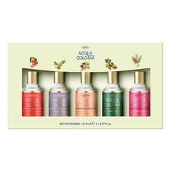 No. 4711 Acqua Colonia Eau De Cologne (Pink Pepper + Body Lotionood Orange + White Peach + Myrrh + Lychee)  5 X 8ml