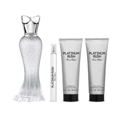 Paris Hilton Platinum Rush For Women Eau de Parfum 100ml + 10ml + Body Lotion 90ml + Shower Gel 90ml