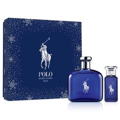 Ralph Lauren Polo Blue For Men Eau De Toilette 125ml + 30ml