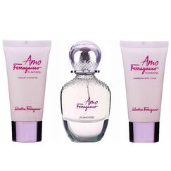Salvatore Ferragamo Amo Ferragamo Flowerful For Women Eau De Toilette 50ml+ Body Lotion 50ml + Bath & Shower Gel 50ml