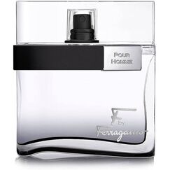Salvatore Ferragamo F By Ferragamo Black For Men Eau De Toilette 50ml