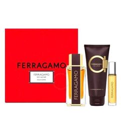 Salvatore Ferragamo Ferragamo Spicy Leather For Men Parfum 100ml + 10ml + Body Lotion 100ml