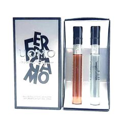 Salvatore Ferragamo For Men Eau De Toilette (Uomo + Casual Life) 2 X 5ml