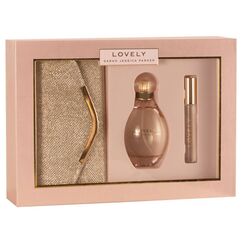 Sarah Jessica Parker Lovely For Women Eau de Parfum 100ml + 10ml Rollerball + Purse