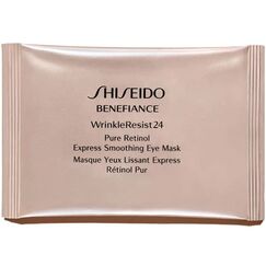 Shiseido Benefiance Wrinkleresist24 Pure Retinol Express Smoothing For Women 12 Packets X 2 Sheets Eye Mask