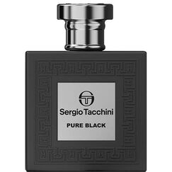 Sergio Tacchini Pure Black For Men Eau De Toilette 100ml
