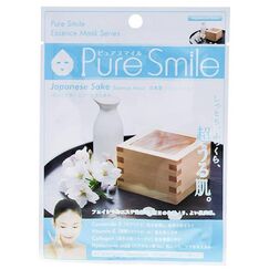 Sun Smile Pure Smile Japanese Sake Essence Face Mask 0.8oz