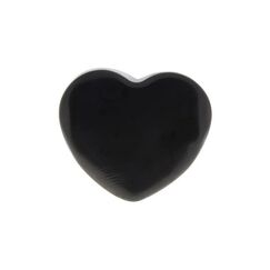 Sun Smile Silicone Heart Puff Mat Black Makeup Sponge 1pc