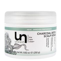 Unwash Charcol Detox Scalp Hair Scrub 250G
