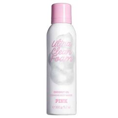 Victoria's Secret Pink Ultra Clean Foam Coconut Oil For Women Body Mousse 160G