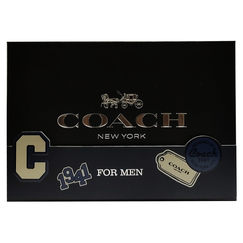 Coach For Men Set Eau De Toilette 100ml + Eau De Toilette 15ml + Shower Gel 100ml