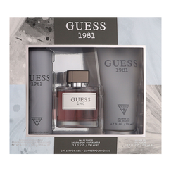 Guess 1981 For Men Set Eau De Toilette 100ml + Shower Gel 200ml + Body Spray 226ml