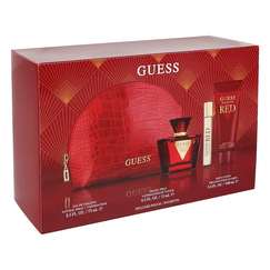 Guess Seductive Red For Women Set Eau De Toilette 75ml + Eau De Toilette 15ml + Body Lotion?100ml?+?Pouch