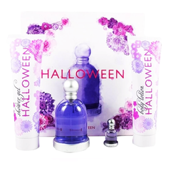 Jesus Del Pozo Halloween For Women Set Eau de Toilette 100ml + Eau de Toilette 4.5ml + Bl 100ml + Sg 100ml