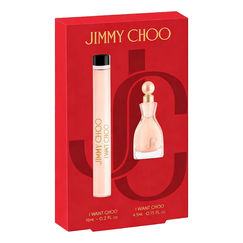 Jimmy Choo I Want Choo For Women Mini Set Eau De Parfum 10ml + Eau De Parfum 4.5ml
