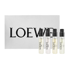 Loewe For Men 4 X 1.5ml (Aire Sutileza Eau De Toilette + Earth Eau De Parfum + Solo Atlas Eau De Parfum + 7 Cobalt Eau De Parfum) Vials Set