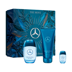 Mercedes Benz The Move For Men Set Eau De Toilette 100ml + Eau De Toilette 7ml + Shower Gel 100ml