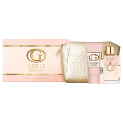 Guess Iconic For Women Set Eau De Parfum 100ml + Eau De Parfum 15ml + Body Lotion 100ml + Pouch