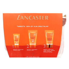 Lancaster For Women Protection Spf 30 High Protection 3ml + Protection Spf 30 Bm 15ml + Golden Tan Maximizer Asl 15ml + Pouch