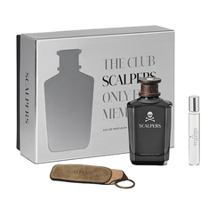 Scalpers The Club For Men Set Eau de parfum 125ml + Eau de parfum 15ml + Keyring
