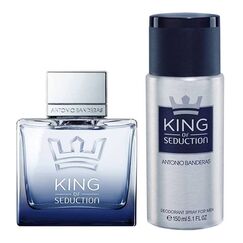 Antonio Banderas King Of Seduction For Men Eau de Toilette 100ml + Deodorant Spray 150ml