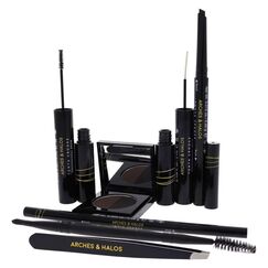 Arches and Halos Ultimate Brow Dark For Women Eyebrow Kit 7pcs