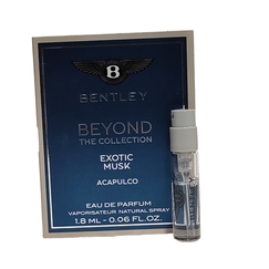 Bentley Beyond The Collection Exotic Musk For Men Eau de Parfum 1.8ml